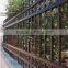 hot sale pvc coated ornamental rought iron wranch fence