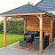 luxury wooden spa gazebo