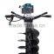 New OEM products gasoline petrol earth augers drill 57cc garden tools 400mm drill