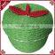 S.D artisan 100% woven apple shape rattan handmade gift basket