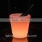 factory made white led lighting with outdoor ice bucket with led light