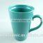 Ceramic /stoneware gift mug colored mugs in stock for sale cheap price