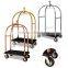 Airport Luggage Trolley Made in Metal with Two or Four Wheels