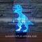 Acrylic dragon shaped kids night light return gifts for kids birthday