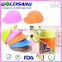 creative custom reuseable silicone cola cup lid