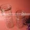 clear relief pillar glass flower pot