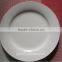 2017 China ceramic white dinner plates for sale