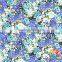 Cotton Yarn Dyed Shirt Grey Fabric Beautiful Floral Printing Sofe Cotton Polyester Cloth Fabrics