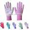 2016 Hot Sale DMF Free PU ladies garden gloves