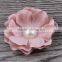 small fabric flower clip for kids hair accessories
