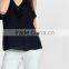 2016 Fashion Flowy Ruffle Tie Back Tank HST8029