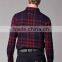 egyptian cotton plaid men shirt SHL103