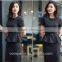 Office Ladies Short Sleeve Work Wear Blouse and Skirt Uniform