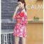 Comfortable Seamless polyester spandex fabric swimwear swimsuit for women