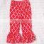 2016 chinese product Wholesale and EXW price 100%cotton pants with ruffle for baby kids as legging for winter