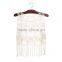 100% Cotton Toddler Girls hollow Crochet lace waistcoats top