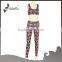 Wholesaleyoga sets sports bra and leggings with digital printing