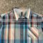 Kids boy stocklots checked short sleeve shirt