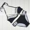 Polyester Bikini different size for choice & padded blue girls swimwear 59377