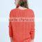Branded Ladies see-through loose pullover free crochet sweater pattern with custom wholesale