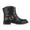 New Arrivaling Lotoyo Round Toe Metal Button Army women Ankle Boot Ltyqc455d