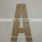 wholsale 1000pcs gold glitter paper number "A" Decor Festive Birthday Party New Year,Christmas ,Cake,Crafts