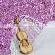 free sample available fluorescence color grade 3 glitter wallpaper