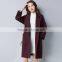 B41001A 2017 new fashion women autumn and winter wool long coat