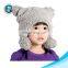 New hot selling plush cap with earflap girls hat cut animal hats cute pink penguin plush hat