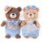 Wholesale Bride & Groom Plush Couple Teddy Bear New Wedding Valentine Gift Stuffed Soft Bear Plush Toy