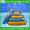 Amusement park inflatable water climbing slide