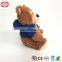 Ecuador brown high quality teddy bear wear hoody cute best gift kids toy