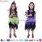 TGT34 kids carnival party dresses cute witch halloween child costumes