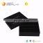 Black cardboard box, paper cholocate box with grids, custom packing box for candy