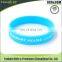 Wholesale high quality cheap custom silicone bracelet rubber wristband glowing in the dark for events