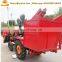 tractor mounted corn harvester corn cob and stalk harvesting crusher machine