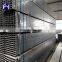 Professional galvanized rectangular fence post steel tube with high quality