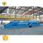 7LSJG Jinan SevenLift hydraulic electric double-scissor freight lift table elevator 10 tons