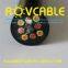 Flexible Pipe CCTV Camera Wire Braid Shielded Cable