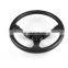 Factory Direct Car modification 14 inch 350mm Universal PU steering wheel racing game competitive steering wheel