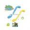 Optional color TPR dog chew brush toy teeth cleaning durable dog toys