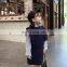 6668/Spring new arrival kids plain long sleeve solid t shirts korea fashion girls top