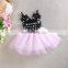 2019 summer Girls dot Dresses kids polka tutus princess dress