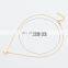 26 Letters Pendant Necklaces Simple Gold Color A-Z for Women DIY Name Necklace Jewelry Gift Initial Jewelry Clavicular Chain