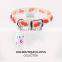 Adjustable rubber fluorescent dog and cat night walk reflect glow pet collar luminous with bell