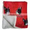 Fashion protect knee polyester blanket pet blanket for dog cat