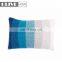 2019 ombre blue acrylic knitted home pillow back decorative cushion cover cushions for sofa