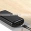 Portable High Capacity 20000 mAh Power Bank Quick Wireless Charger with Micro Type-C