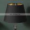Wholesale cheap hotel office desk decoration high-end cylindrical metal reading lamp