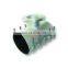 AISI 304 DN800 stainless steel SS Tapping Sleeve Band Repair Clamp Tee with Carbon Steel flange